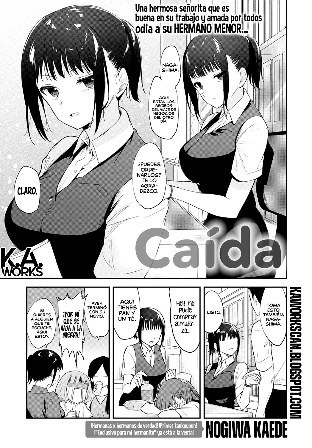 Kanraku | Caída page 1 full