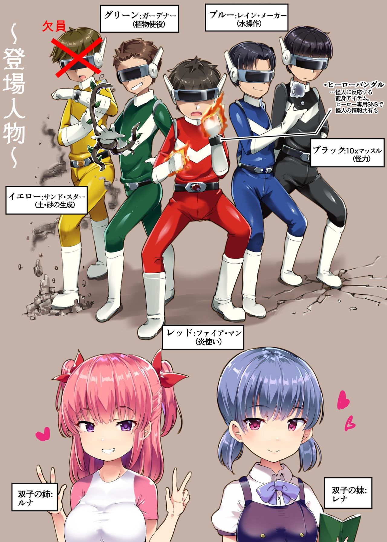 doskoinpo  ヒーロー失格 page 3 full