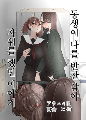 Imouto ga Watashi o Okazu ni Shitate Onanie o Shite ita Hanashi | 동생이 나를 반찬 삼아 자위했던 이야기 cover