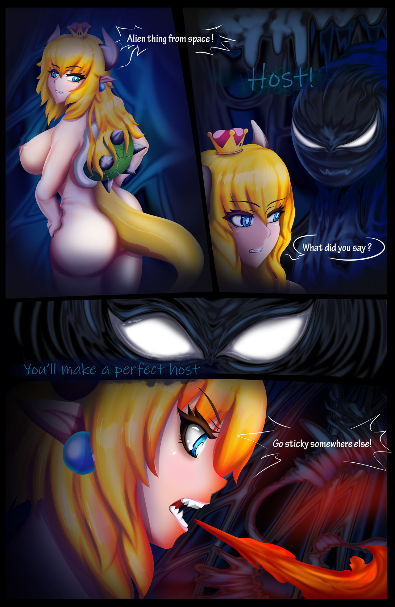 Bowsette Symbiotic Fury page 7 full