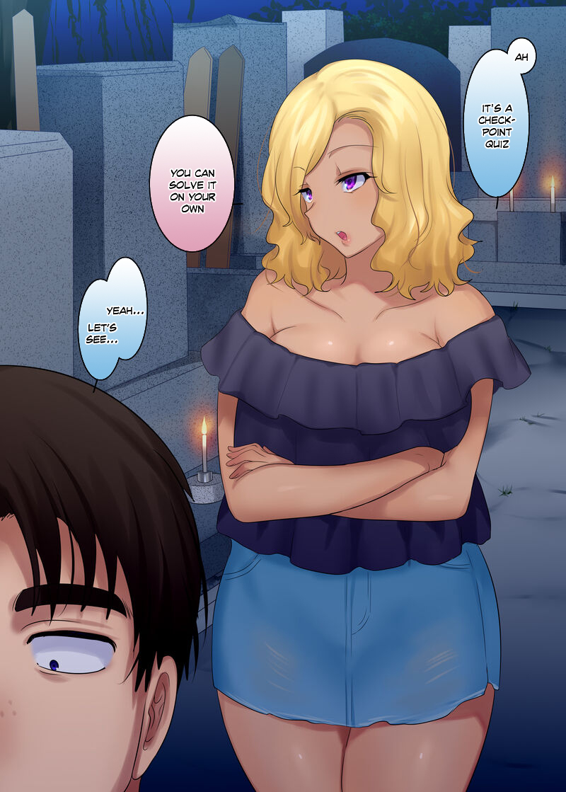 Black Gal and Courage Test page 4 full