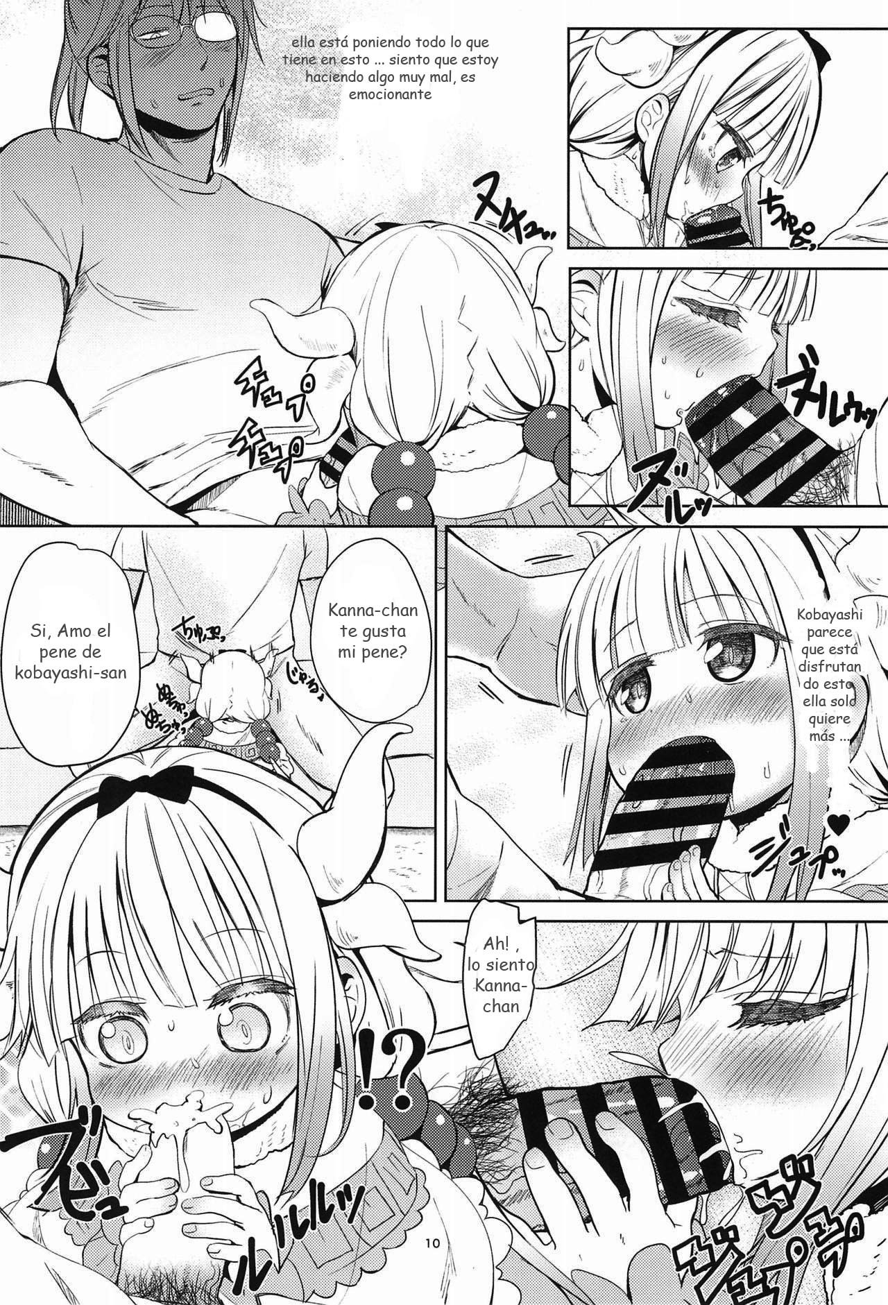 Kobayashi-san-chinpo no Maid Dragon | El Pene de Kobayashi-san page 9 full