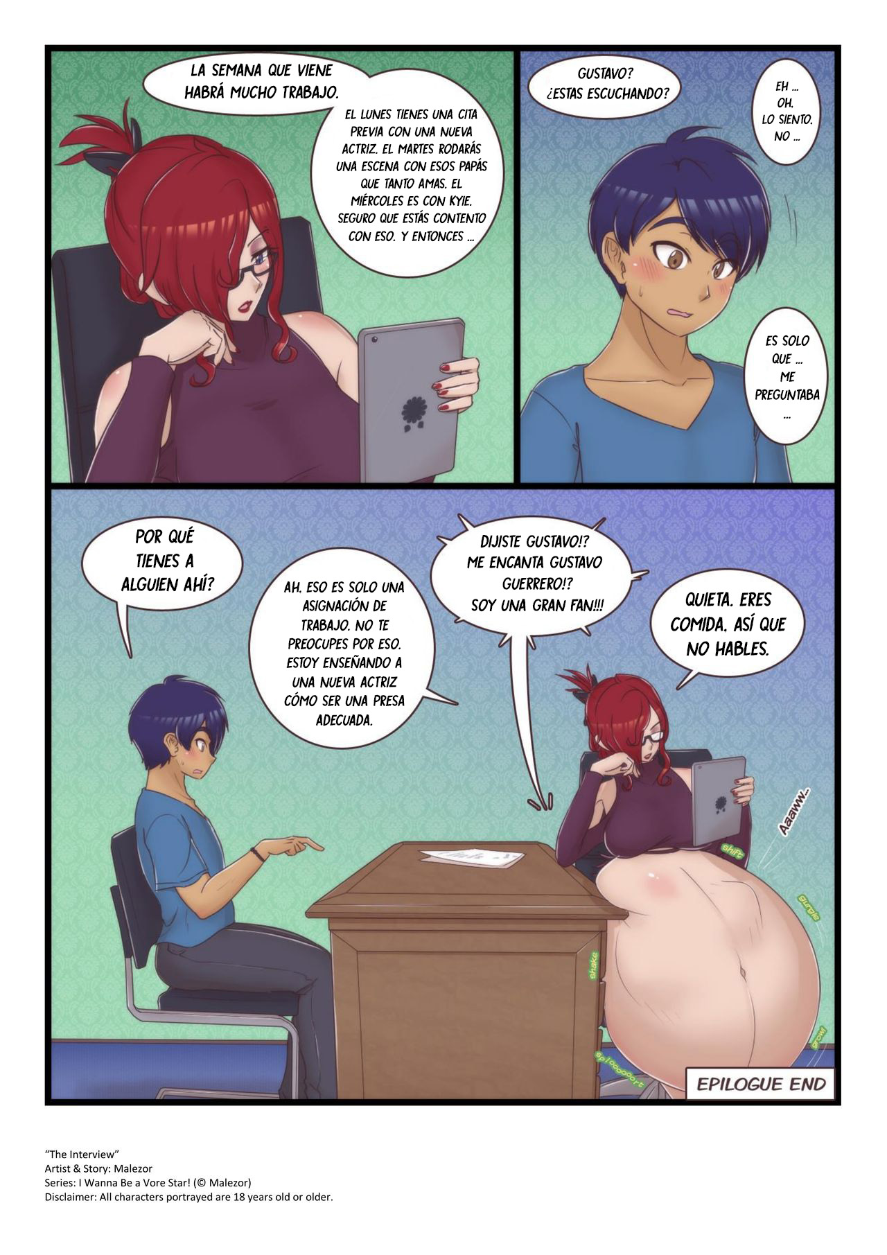 Malezor - The Interview ESP page 8 full
