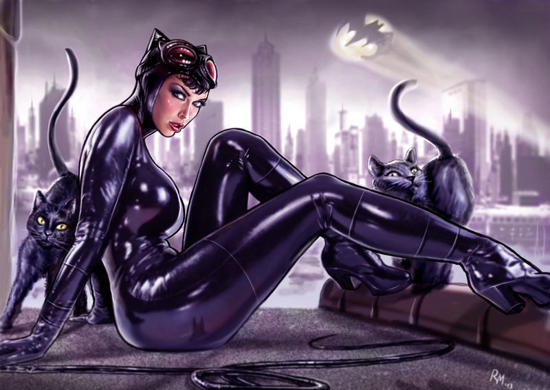 DC | Catwoman page 1 full