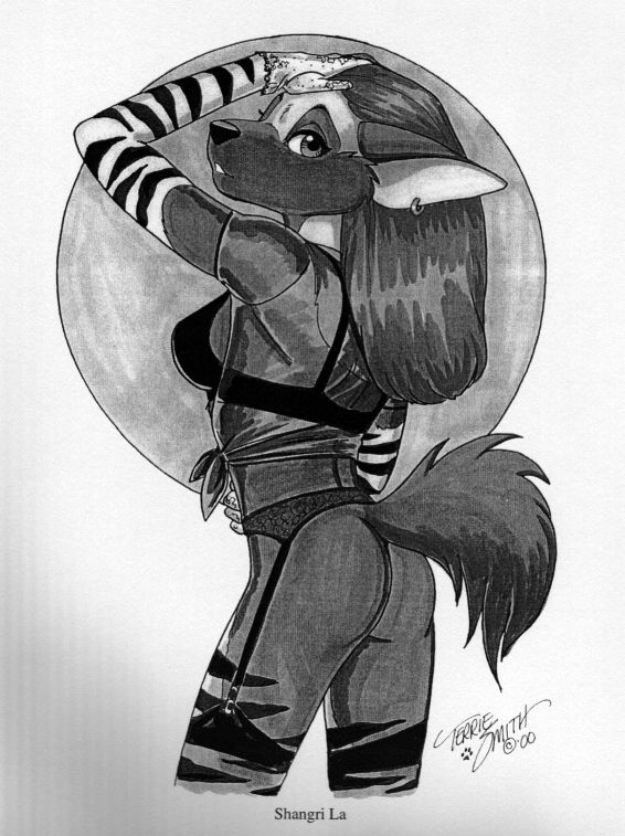 2002 Fur Fems Calendar page 10 full