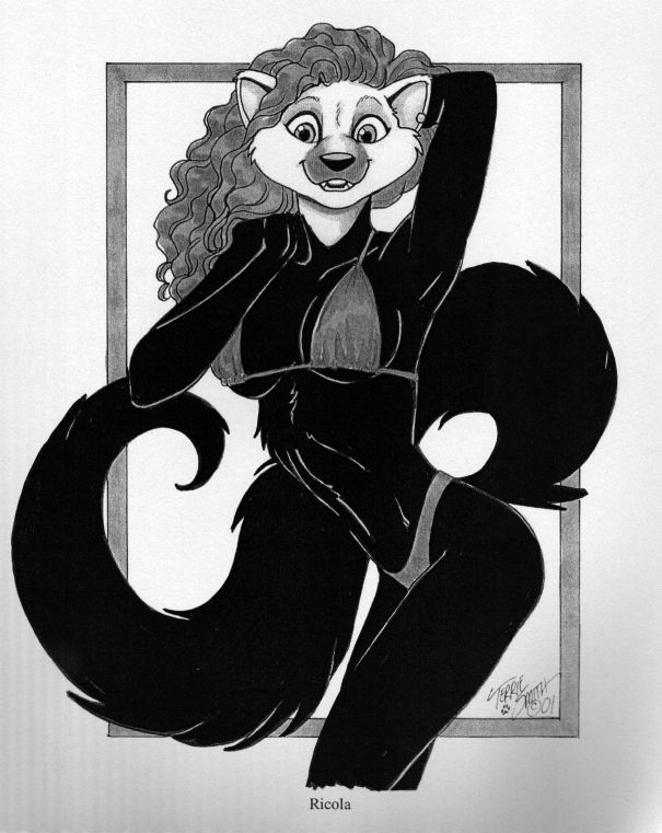 2002 Fur Fems Calendar page 7 full