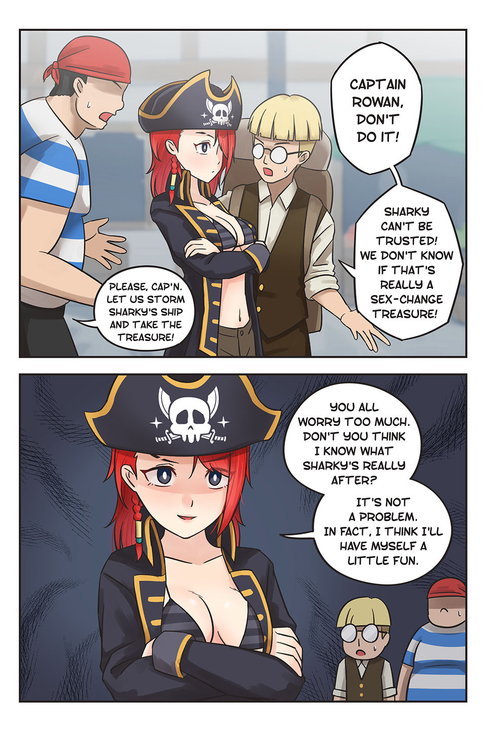 Rowan the Red Hair #3 page 3 full