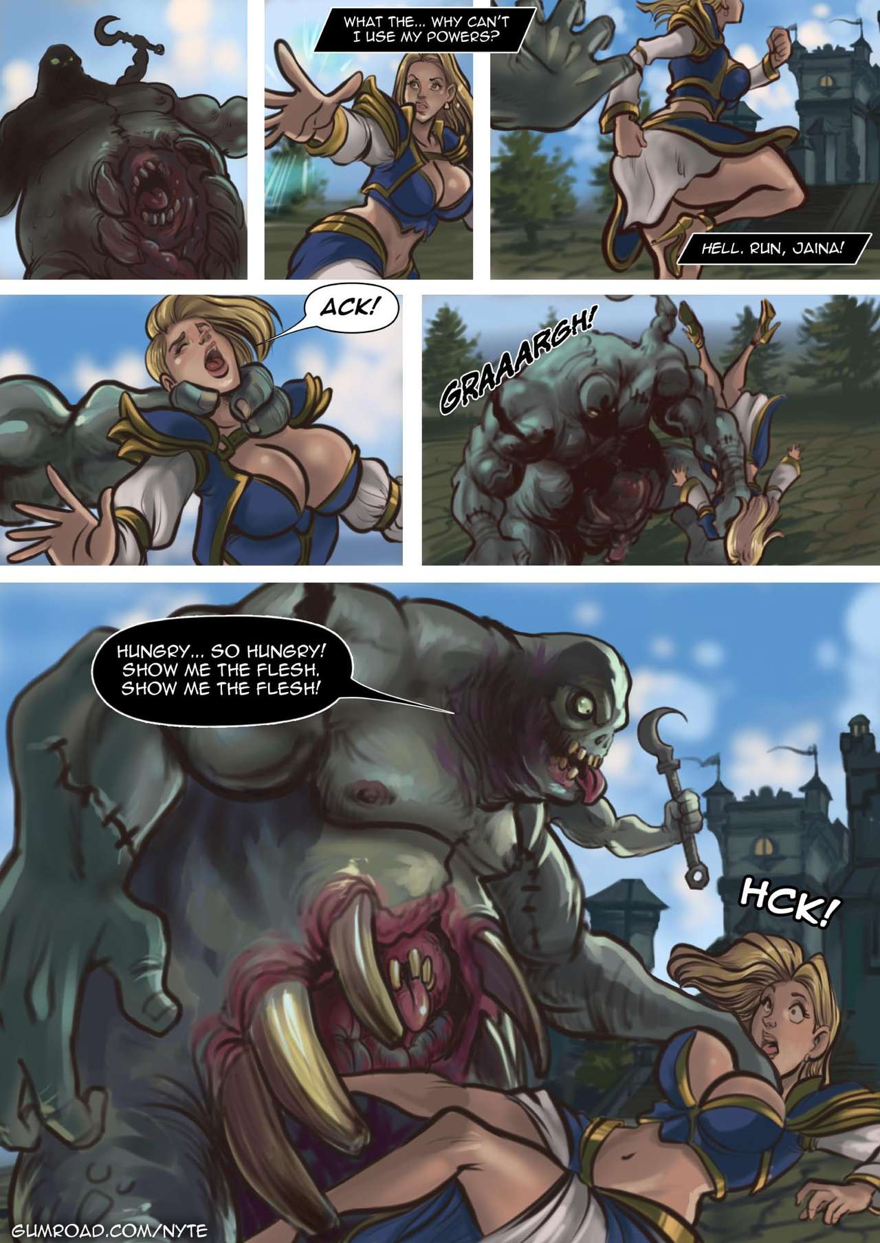 World of Vorecraft: Jaina Proudmoore page 4 full