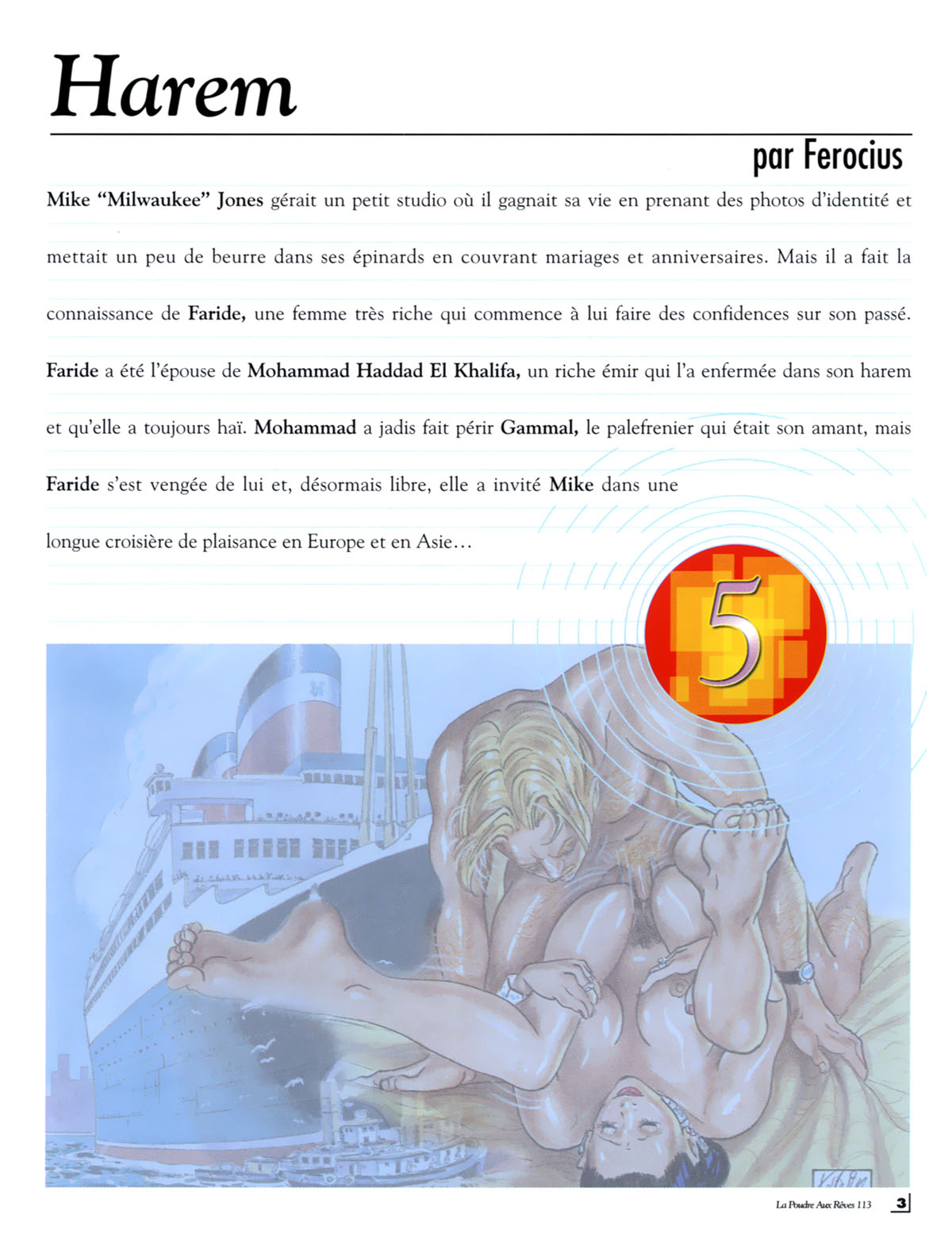 La Poudre Aux Reves  - Volume 113 page 3 full