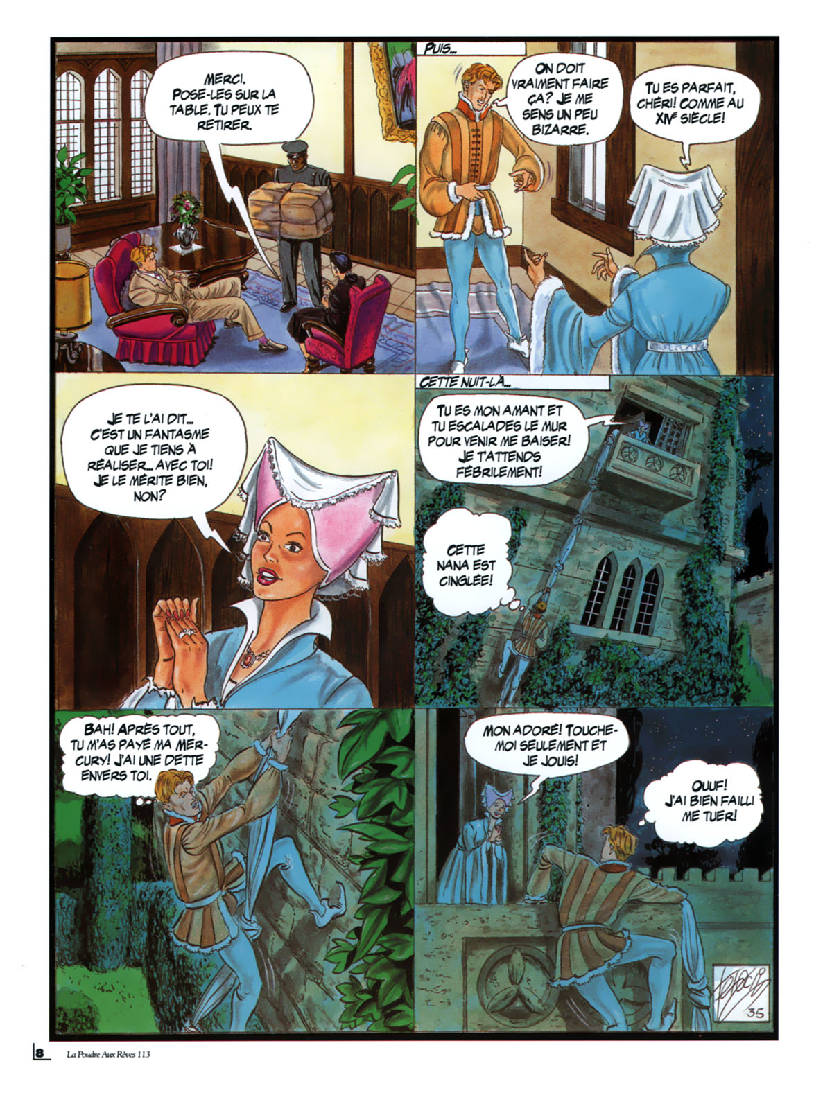 La Poudre Aux Reves  - Volume 113 page 8 full