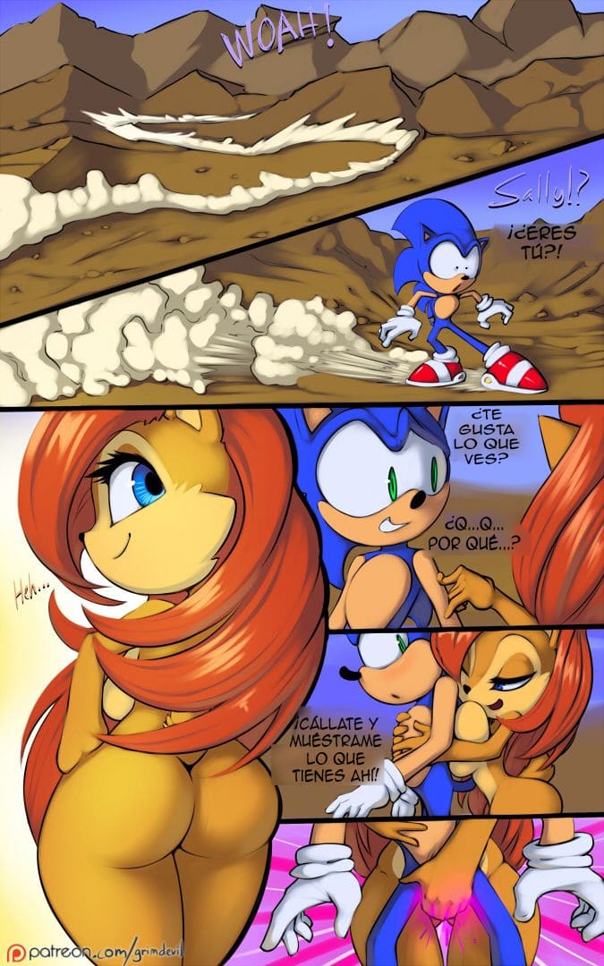 Sally Comic page 6 full