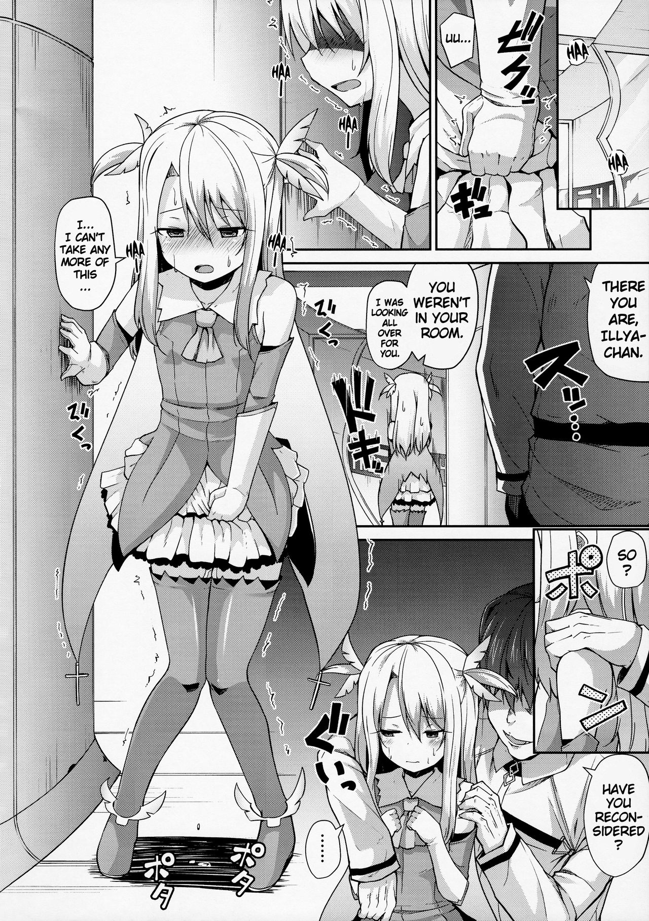 Illya to Kuro to Kimehame Reiju | Illya, Chloe, and the Sex Command Seal page 3 full