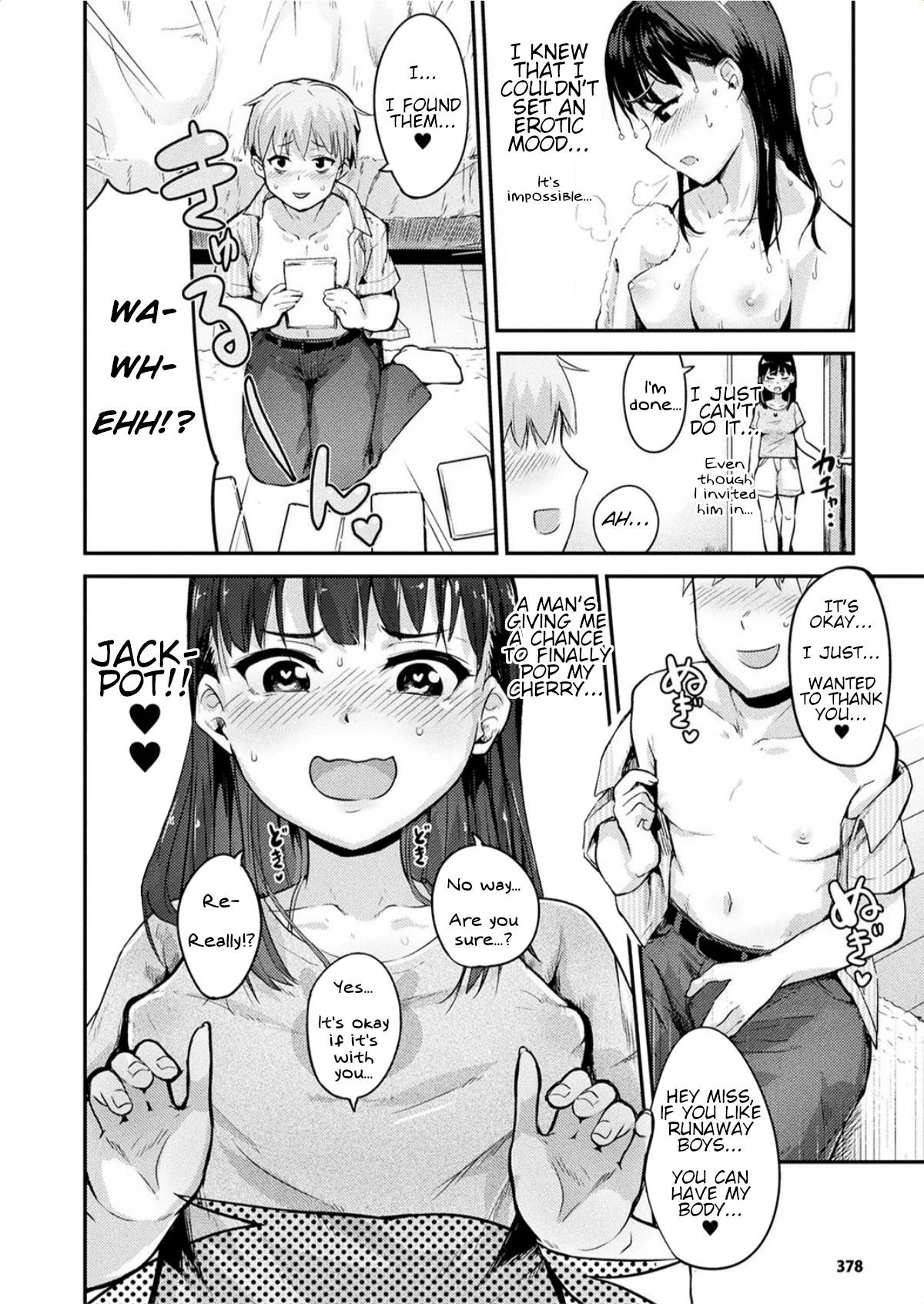 Kami-machi Site de Shojo ni Dakareru Tatta Hitotsu no Saeta Yarikata page 8 full