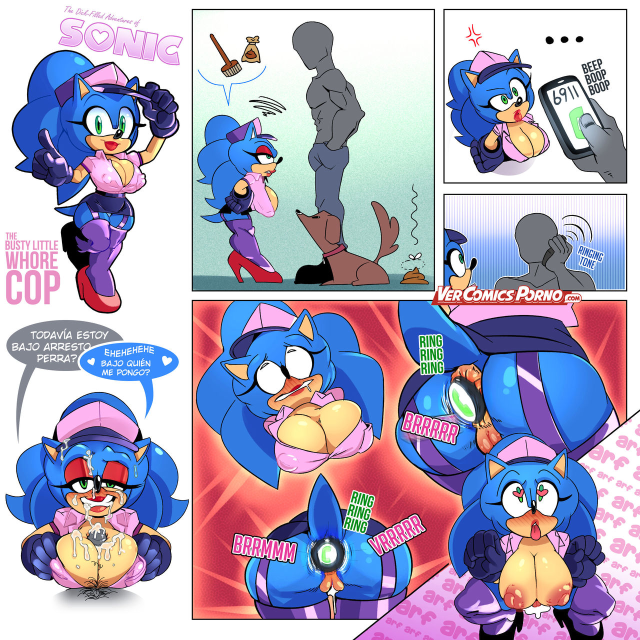 Sonic The Whore Cop page 7 full
