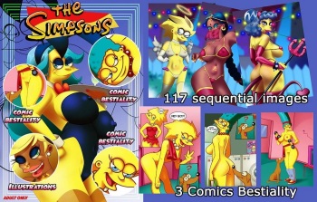 The Simpsons XXX cover