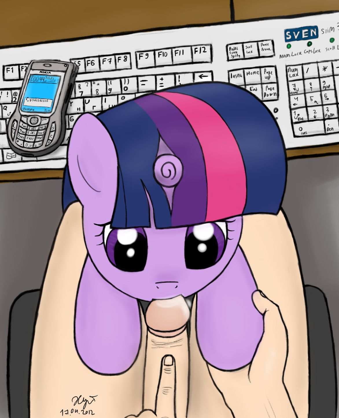 Twilight Sparkle Giving You A Blowjob page 6 full
