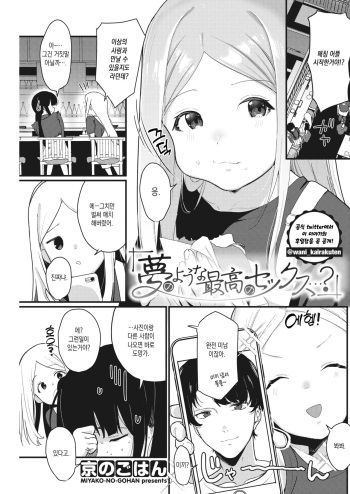 Yume no You na Saikou no Sex…？ cover