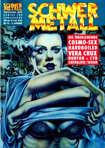 Schwermetall #155 cover