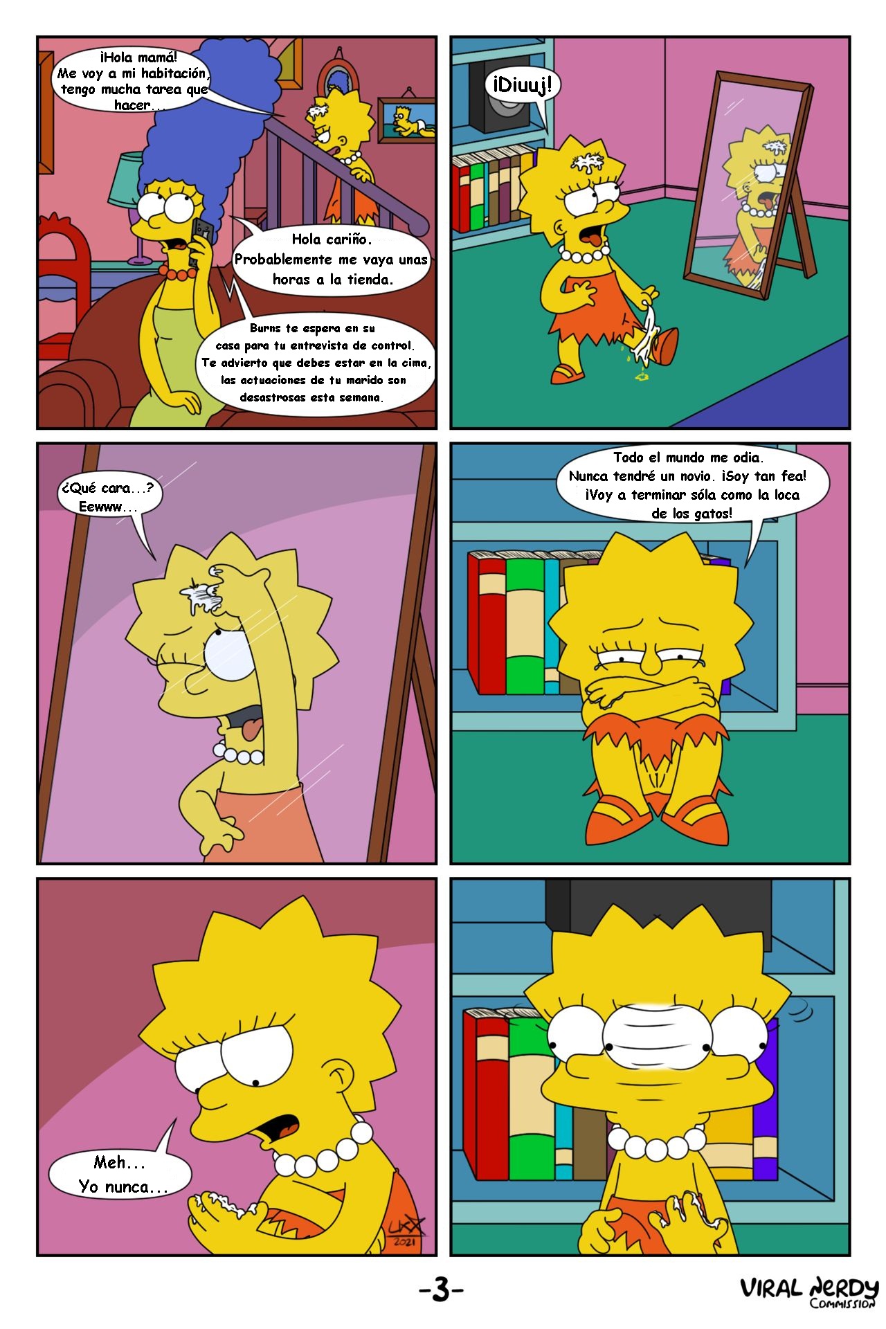Simpsons xxx - Nerd viral page 4 full