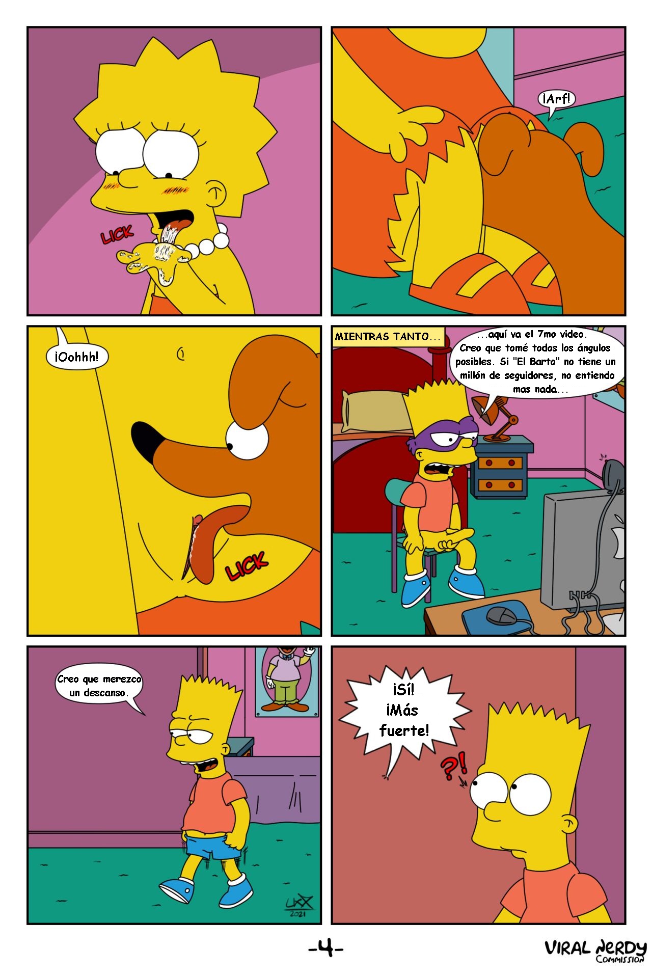 Simpsons xxx - Nerd viral page 5 full