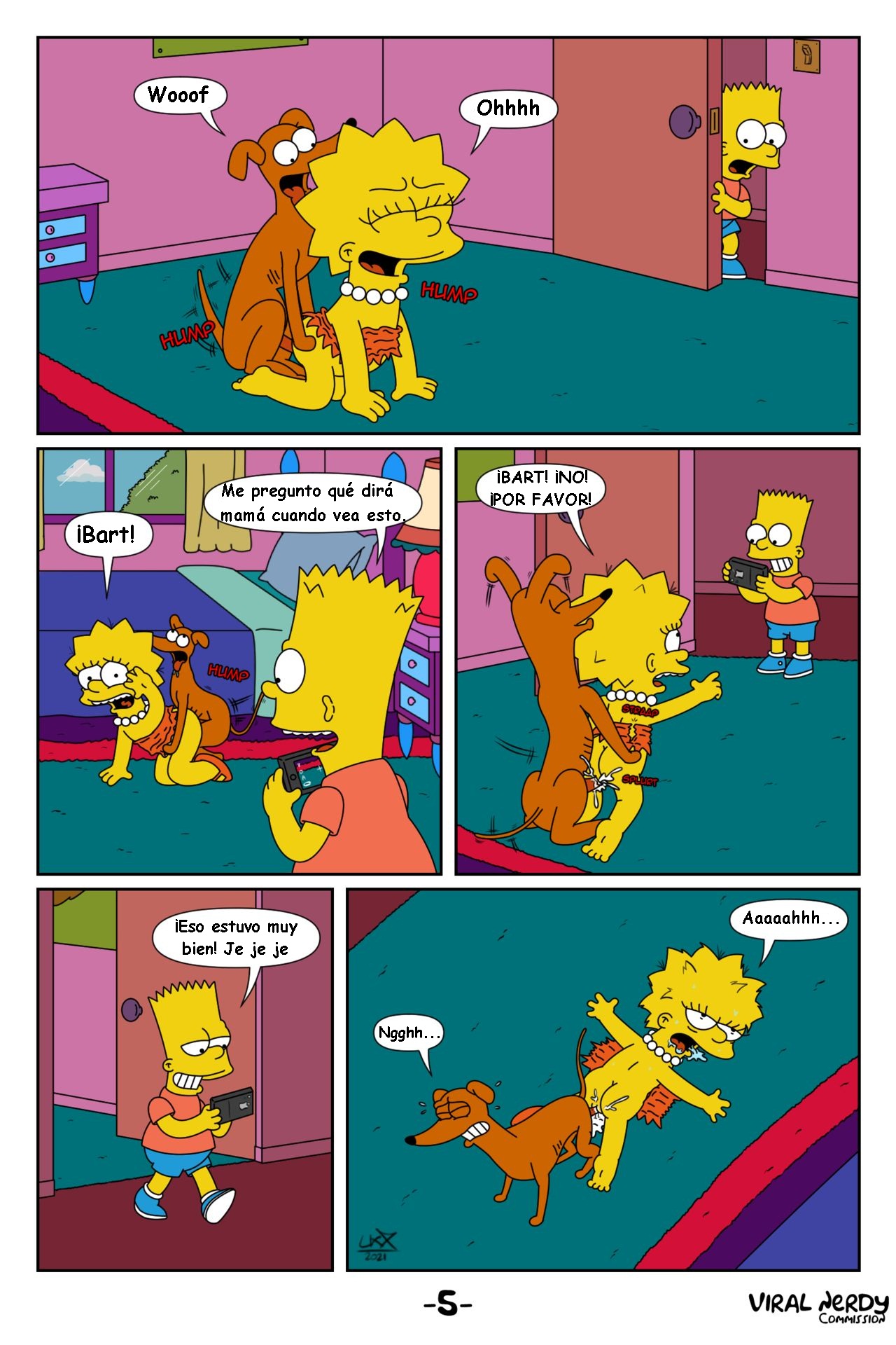 Simpsons xxx - Nerd viral page 6 full