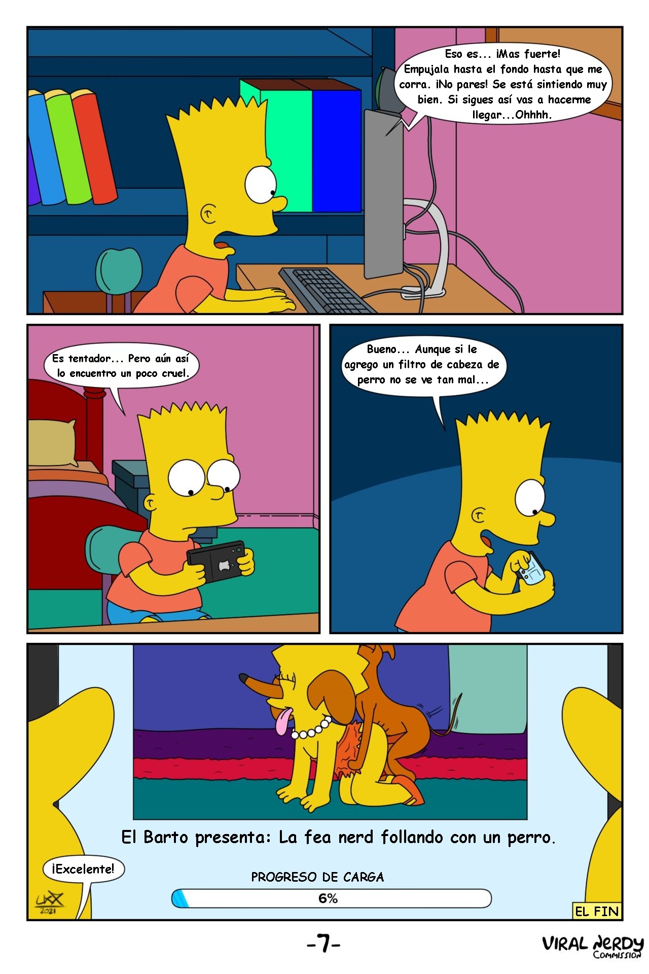 Simpsons xxx - Nerd viral page 8 full