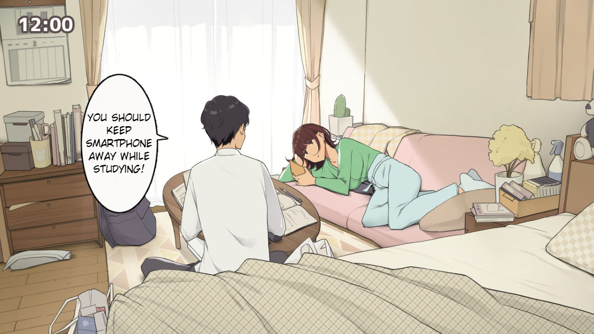 Hitorigurashi no Joshidaisei no Oheya, Tomodachi to Ichinichi Shuuchuu shite Benkyoukai shiyou to Kimeta Hi | Preparing for exam with my friend page 4 full