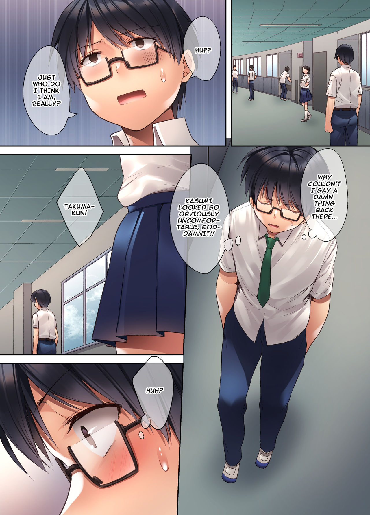 Kuzuresaru Nichijou -Seishori Dougu to Natta Kanojo- Ch. 1-2 page 8 full