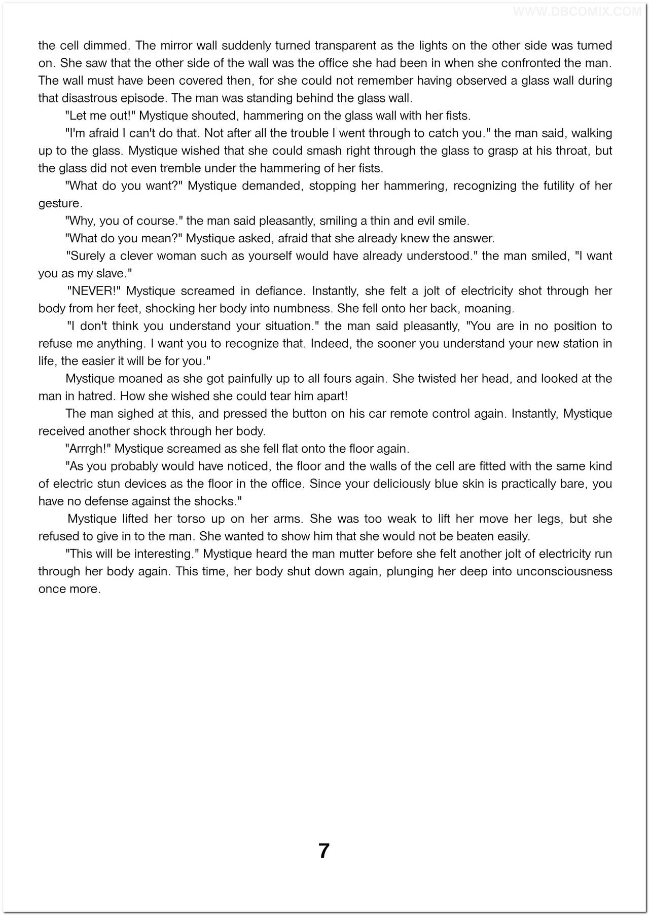Breaking Mystique page 8 full