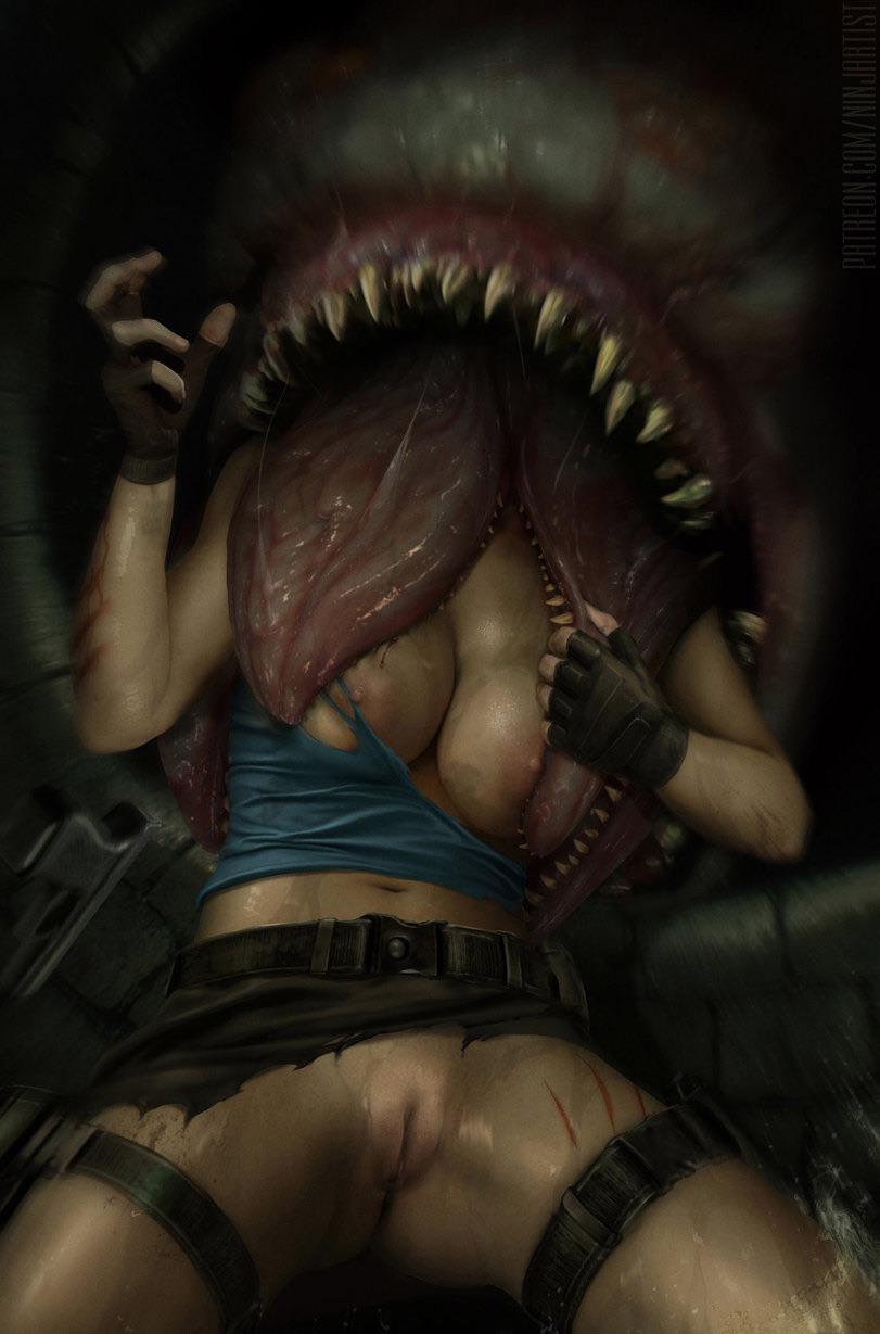 Jill Valentine and Hunter Gamma page 3 full