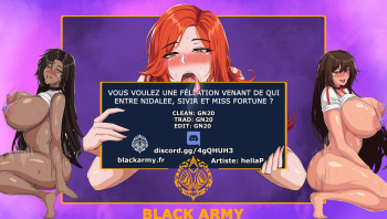 Vous voulez une féllation venant de qui ? Nidalee, Sivir, Miss Fortune cover