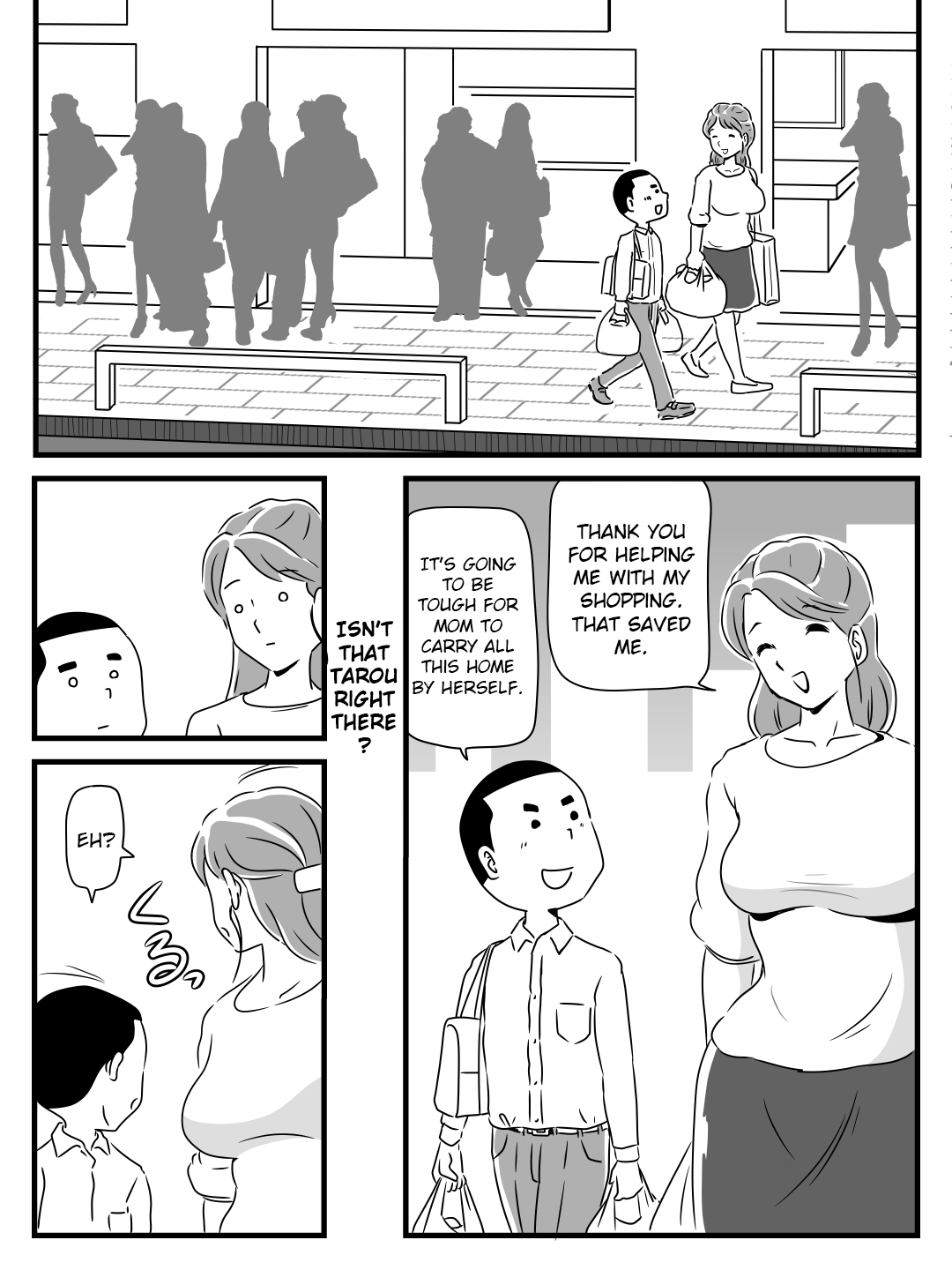 Toshiue Killer no Tomodachi ni Kaa-san o Netorareta Hanashi | A Story About My Milf-Killer Friend Who Cucked My Mom page 2 full