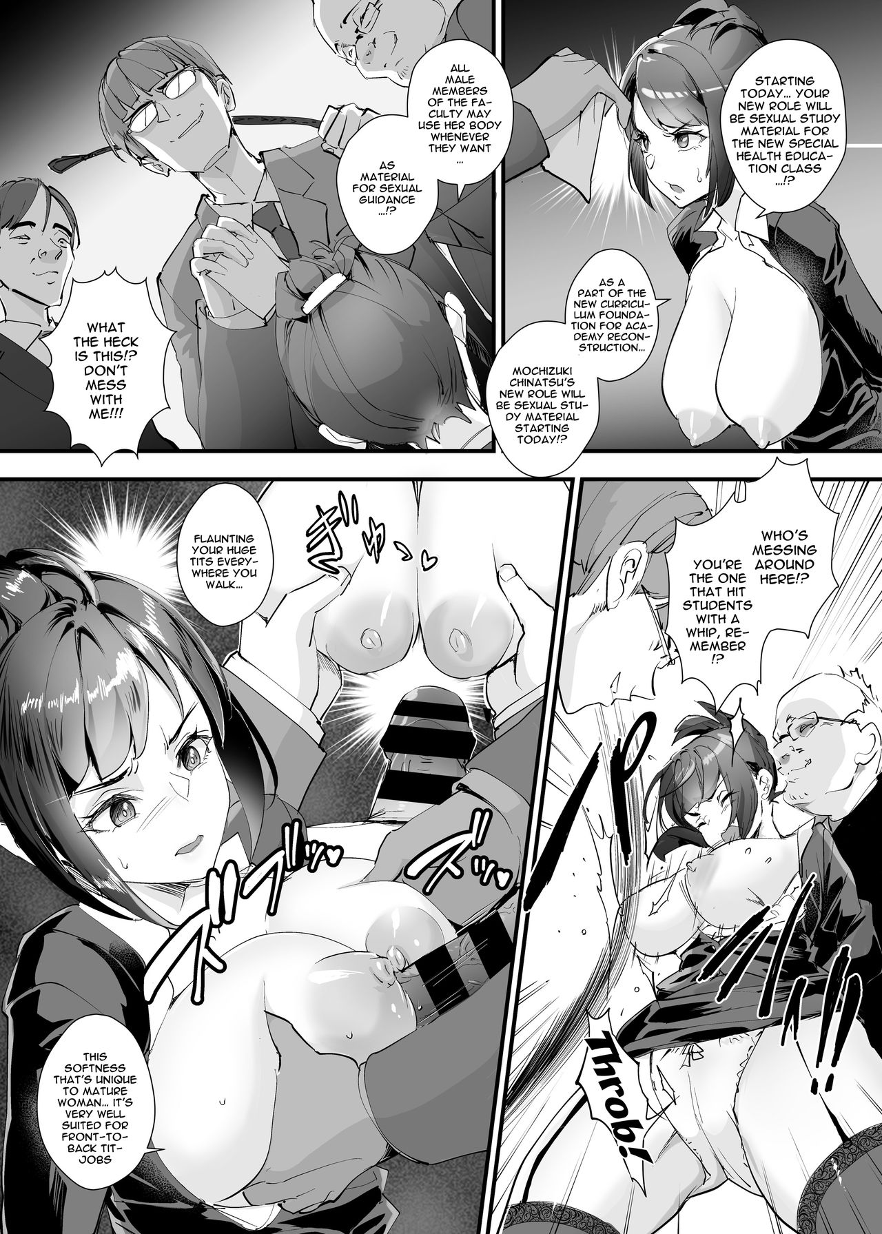 Fukushuu!! Tenraku Gakuen no Nikubin Hime 3!! ~Jokyoushi Seisai Hen~ | Revenge!! The Slutty Princess Of The Fallen Academy!! 3 page 5 full