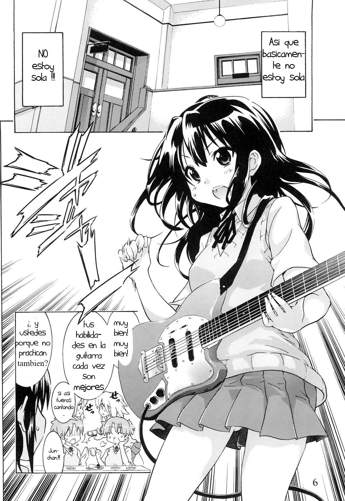 YURI-ON! #1 "Mesomeso Azunyan!" page 5 full