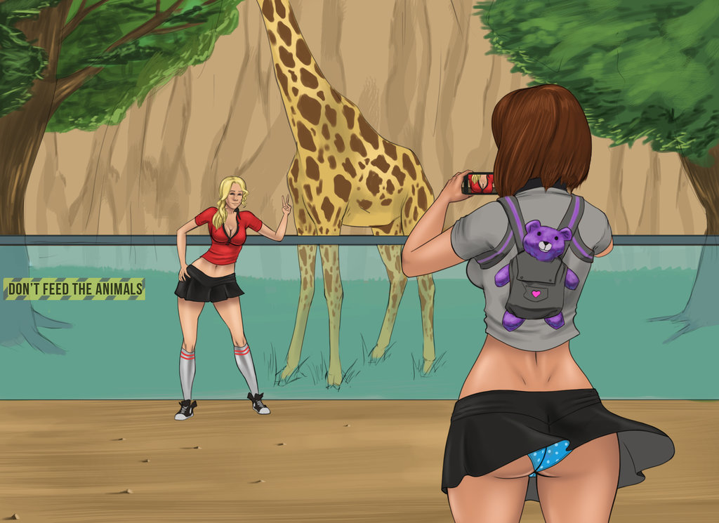 Giraffe Vore page 1 full