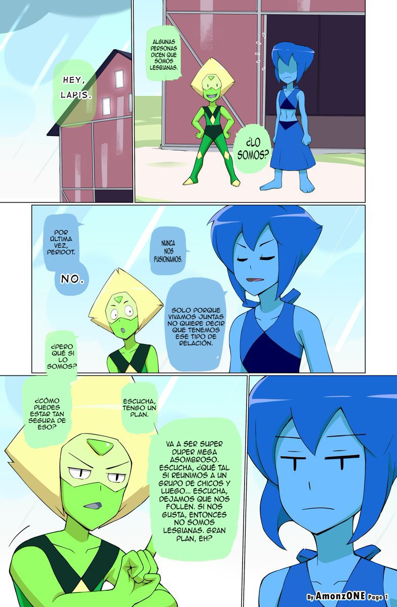Peridot + Lapis comic page 3 full