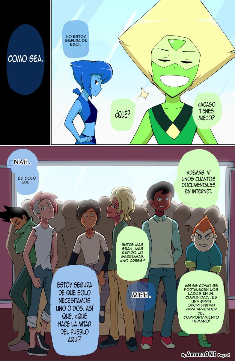Peridot + Lapis comic page 4 full