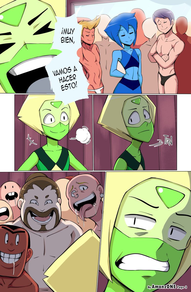 Peridot + Lapis comic page 5 full