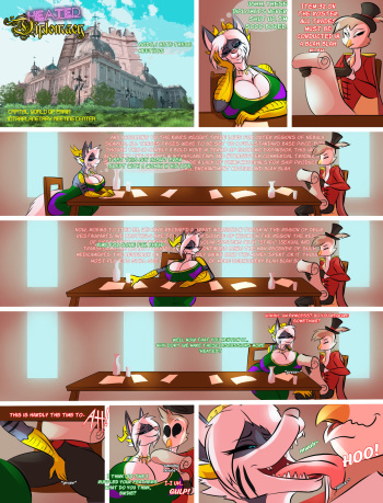 Italian Wolf Comic: Heated Diplomacy cover