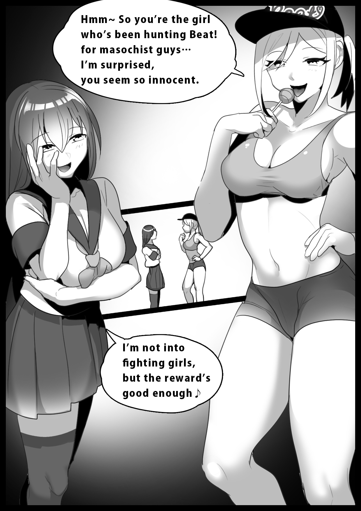 Girls Beat! Plus - Airi vs Mami page 2 full