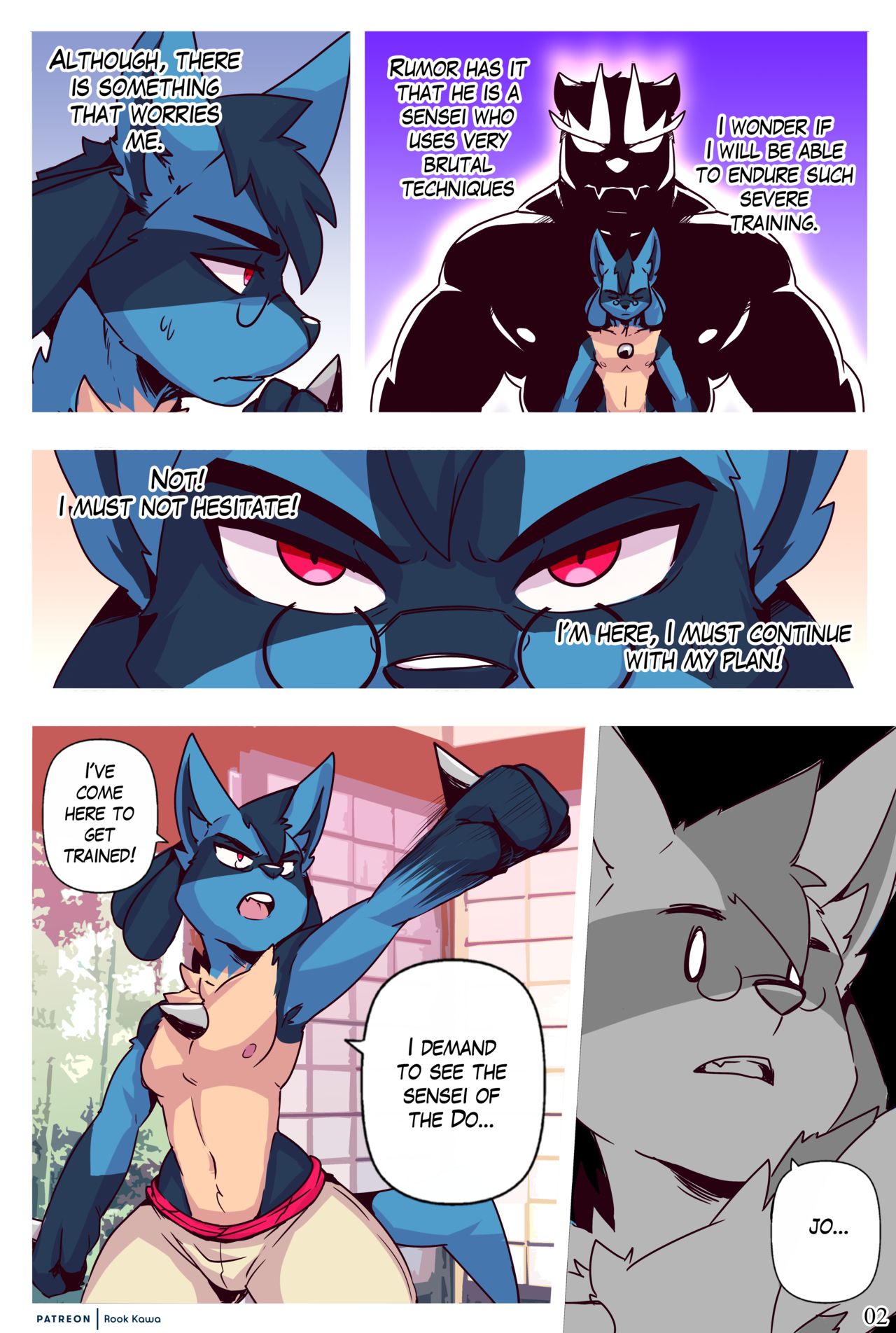 Go Lucario, GO! page 3 full