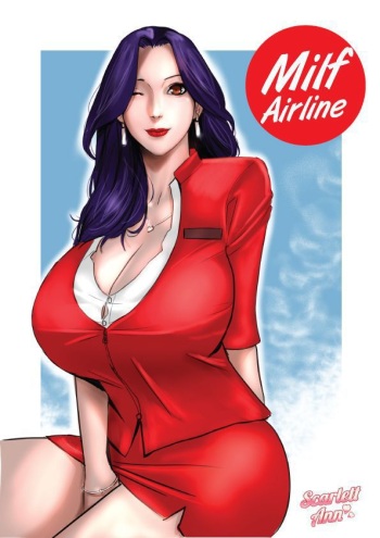 MILF Airline  - english cover
