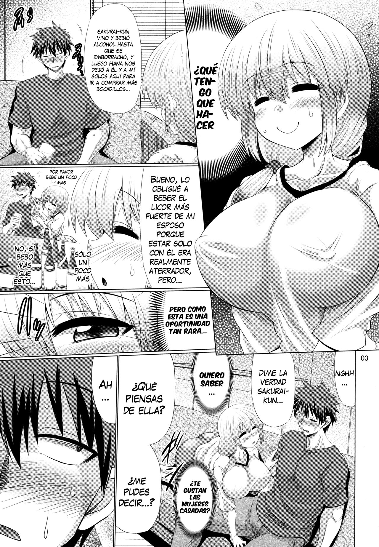 Uzaki-chan Oyako wa Sukebe Shitai! | ¡Madre e Hija De Uzaki-Chan Quieren Ponerse Lascivas! page 2 full