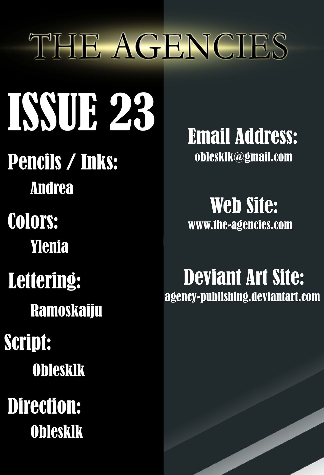 The Agencies - Issue 23 page 2 full
