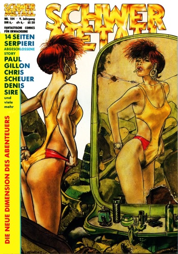 Schwermetall #104 cover