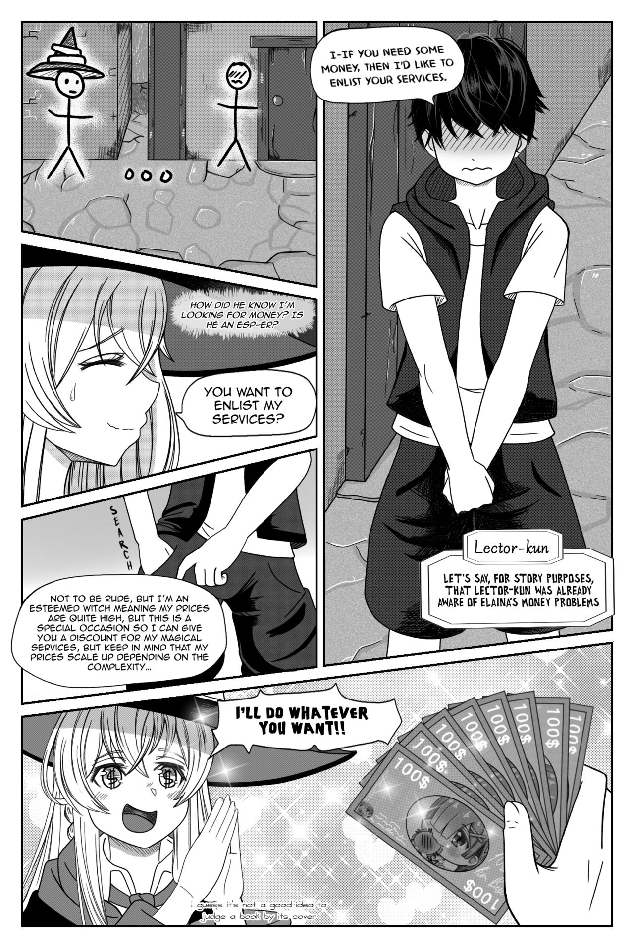 Wandering Witch The Journey of Elaina: Elena Needs Money page 5 full