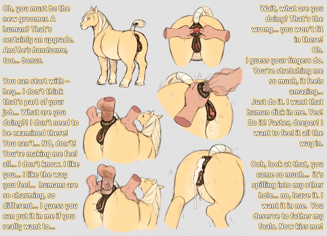 Horse CYOA/JOI page 1 full