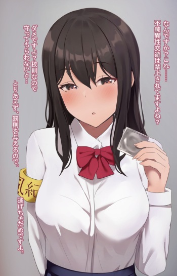 不純異性交遊を事前に防ぐ優秀な風紀委員 cover