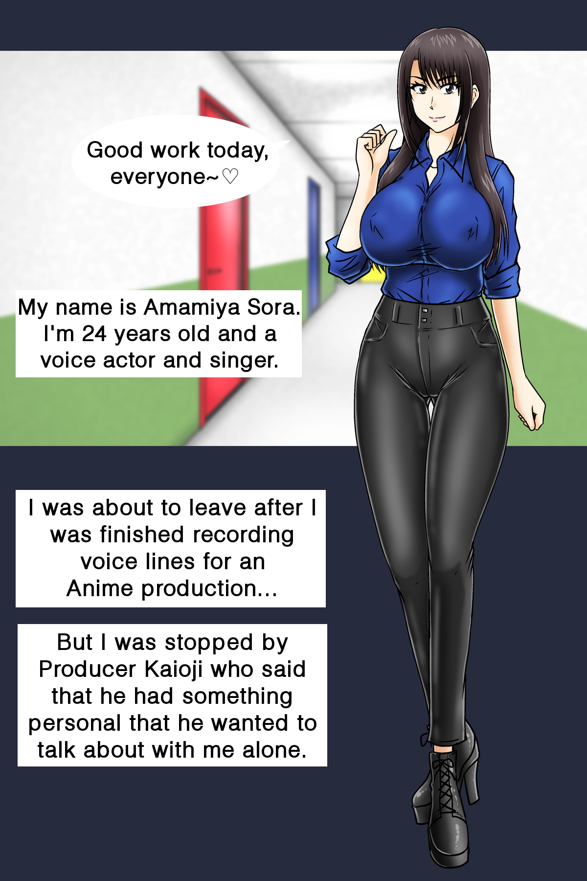 Idol Seiyuu Amamiya Sora Cosplay Casting Couch page 2 full