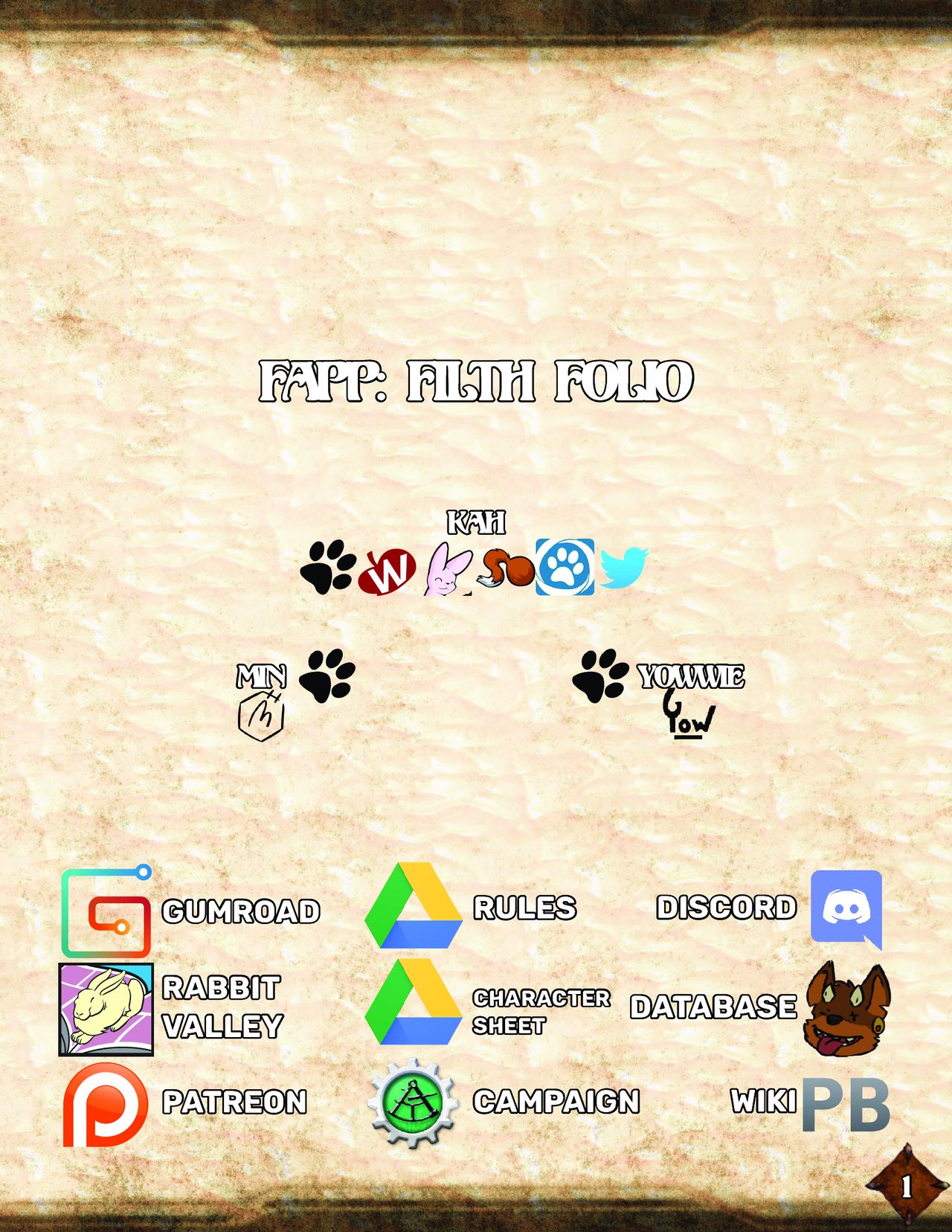 Fapp: Filth Folio page 2 full